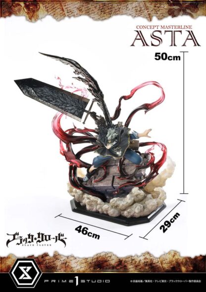 Black Clover Concept Masterline Series Statue 1/6 Asta 50 cm – Bild 3