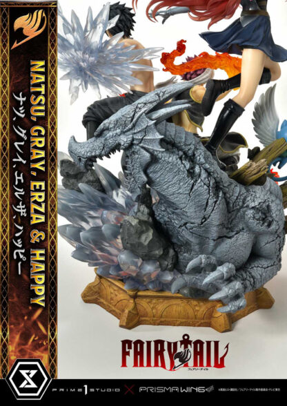 Fairy Tail PVC Statue 1/6 Natsu, Gray, Erza, Happy Deluxe Version 57 cm – Bild 7