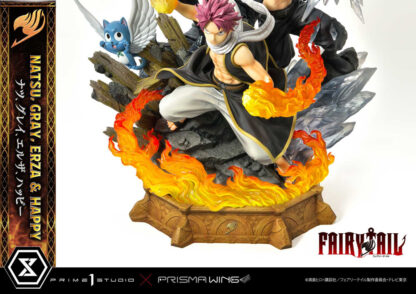 Fairy Tail PVC Statue 1/6 Natsu, Gray, Erza, Happy Deluxe Version 57 cm – Bild 8