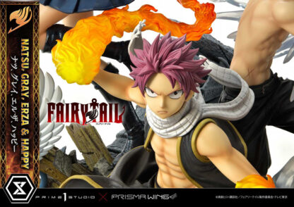 Fairy Tail PVC Statue 1/6 Natsu, Gray, Erza, Happy Deluxe Version 57 cm – Bild 10