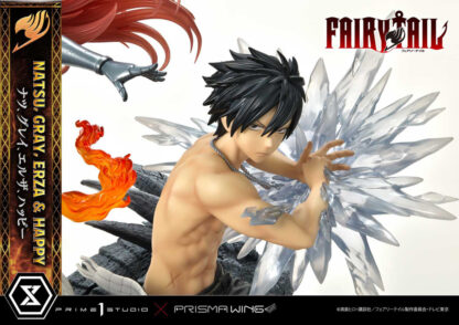 Fairy Tail PVC Statue 1/6 Natsu, Gray, Erza, Happy Deluxe Version 57 cm – Bild 11