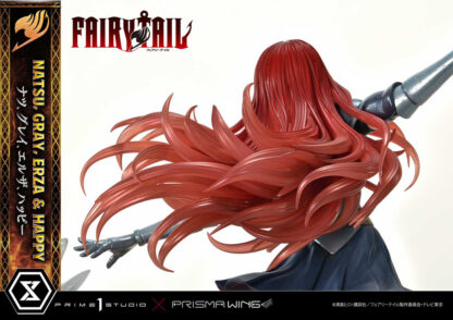 Fairy Tail PVC Statue 1/6 Natsu, Gray, Erza, Happy Deluxe Version 57 cm – Bild 14