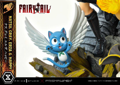 Fairy Tail PVC Statue 1/6 Natsu, Gray, Erza, Happy Deluxe Version 57 cm – Bild 15