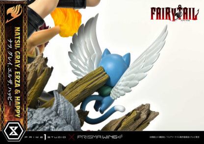 Fairy Tail PVC Statue 1/6 Natsu, Gray, Erza, Happy Deluxe Version 57 cm – Bild 16