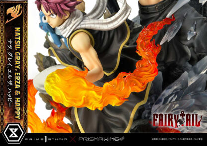 Fairy Tail PVC Statue 1/6 Natsu, Gray, Erza, Happy Deluxe Version 57 cm – Bild 17