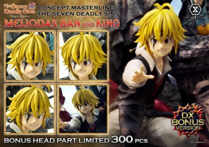 Seven Deadly Sins Concept Masterline Series Statue Meliodas, Ban and King Deluxe Bonus Version 55 cm – Bild 2