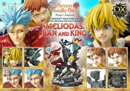 Seven Deadly Sins Concept Masterline Series Statue Meliodas, Ban and King Deluxe Bonus Version 55 cm – Bild 8