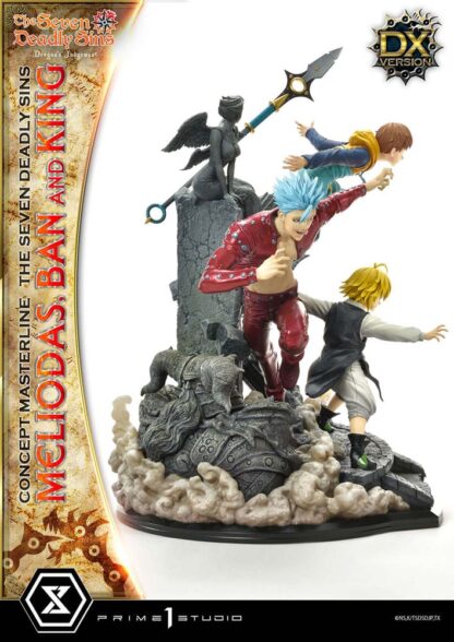 Seven Deadly Sins Concept Masterline Series Statue Meliodas, Ban and King Deluxe Bonus Version 55 cm – Bild 15