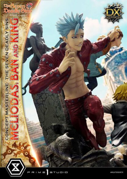 Seven Deadly Sins Concept Masterline Series Statue Meliodas, Ban and King Deluxe Bonus Version 55 cm – Bild 17