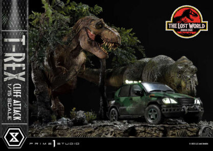 Jurassic World: The Lost World Statue 1/15 T-Rex Cliff Attack 53 cm – Bild 16