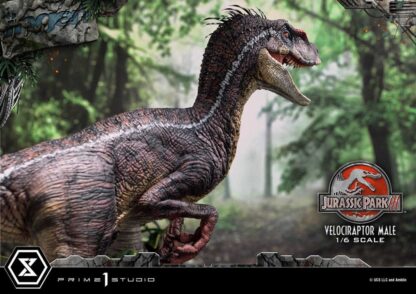 Jurassic Park III Legacy Museum Collection Statue 1/6 Velociraptor Male Bonus Version 40 cm – Bild 17