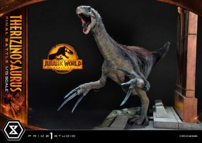 Jurassic World: Ein neues Zeitalter Legacy Museum Collection Statue 1/15 Therizinosaurus Final Battle Regular Version 55 cm – Bild 16