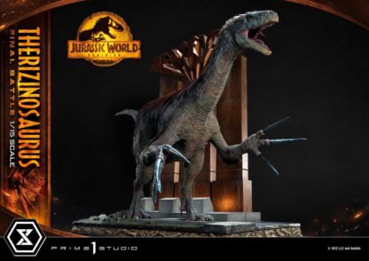 Jurassic World: Ein neues Zeitalter Legacy Museum Collection Statue 1/15 Therizinosaurus Final Battle Regular Version 55 cm – Bild 21