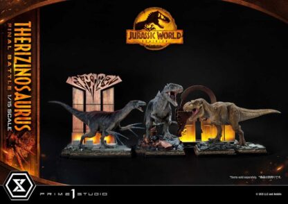 Jurassic World: Ein neues Zeitalter Legacy Museum Collection Statue 1/15 Therizinosaurus Final Battle Regular Version 55 cm – Bild 23