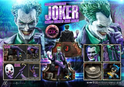 DC Comics Statue 1/3 The Joker Deluxe Bonus Version Concept Design by Jorge Jimenez 53 cm – Bild 19