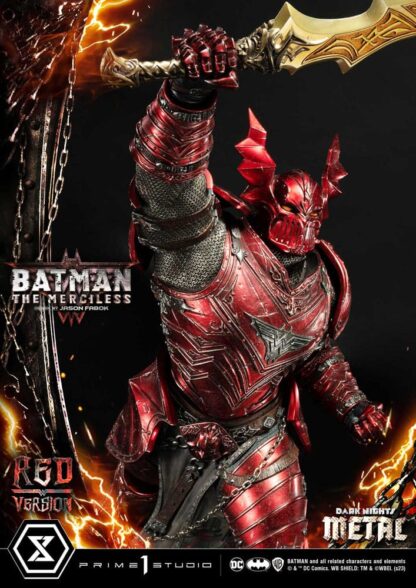 Dark Nights: Death Metal Statue 1/3 The Mericless Red Version 111 cm – Bild 2