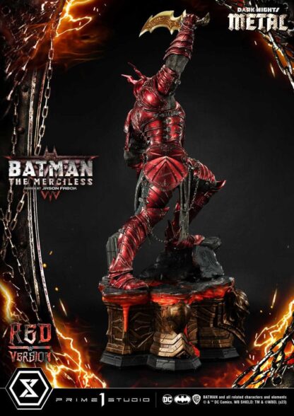 Dark Nights: Death Metal Statue 1/3 The Mericless Red Version 111 cm – Bild 7