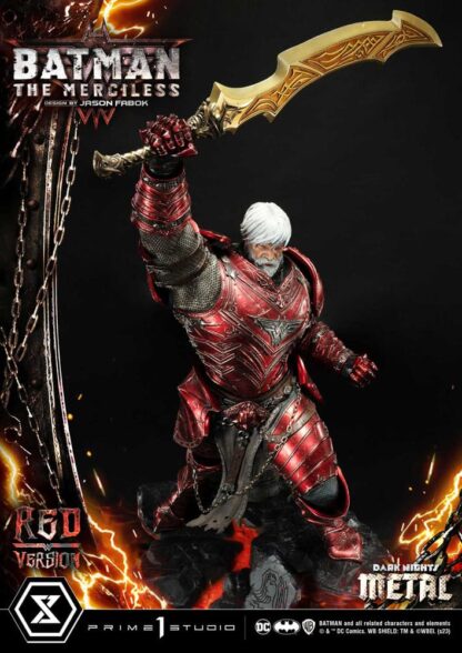 Dark Nights: Death Metal Statue 1/3 The Mericless Red Version 111 cm – Bild 11