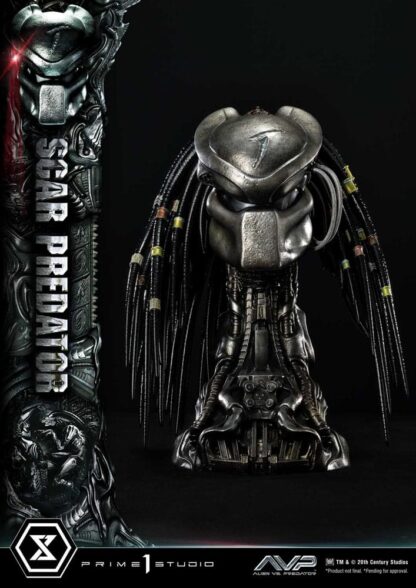 The Alien vs. Predator Museum Masterline Series Statue 1/3 Scar Predator Deluxe Bonus Version 93 cm – Bild 12