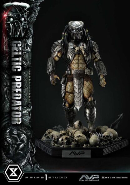 The Alien vs. Predator Museum Masterline Series Statue 1/3 Celtic Predator Bonus Ver. 95 cm – Bild 6