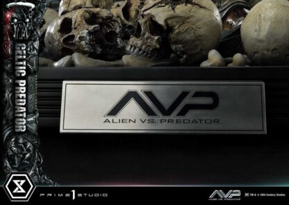 The Alien vs. Predator Museum Masterline Series Statue 1/3 Celtic Predator Bonus Ver. 95 cm – Bild 21