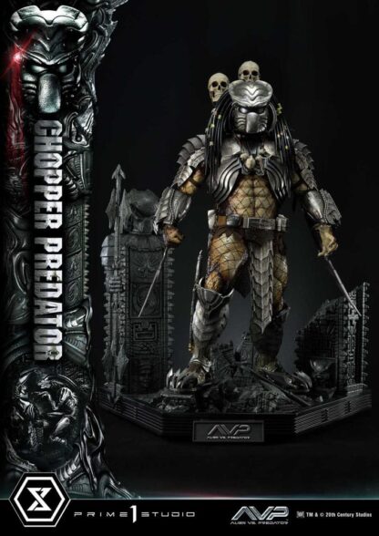 The Alien vs. Predator Museum Masterline Series Statue 1/3 Chopper Predator 103 cm – Bild 5