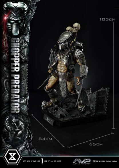 The Alien vs. Predator Museum Masterline Series Statue 1/3 Chopper Predator 103 cm – Bild 6