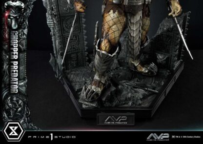 The Alien vs. Predator Museum Masterline Series Statue 1/3 Chopper Predator 103 cm – Bild 11