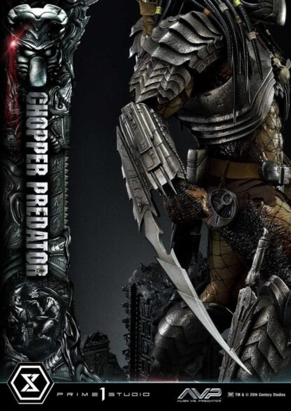 The Alien vs. Predator Museum Masterline Series Statue 1/3 Chopper Predator 103 cm – Bild 14