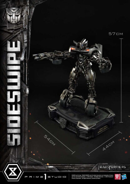 Transformers: Dark of the Moon Polystone Statue Sideswipe Deluxe Version 57 cm – Bild 5