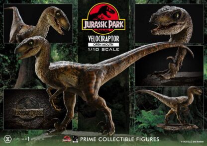 Jurassic Park Prime Collectibles Statue 1/10 Velociraptor Open Mouth 19 cm – Bild 4