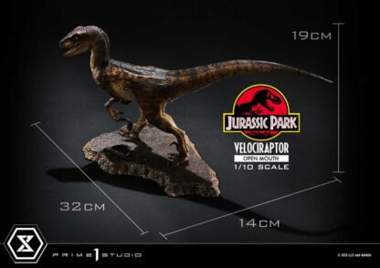 Jurassic Park Prime Collectibles Statue 1/10 Velociraptor Open Mouth 19 cm – Bild 6