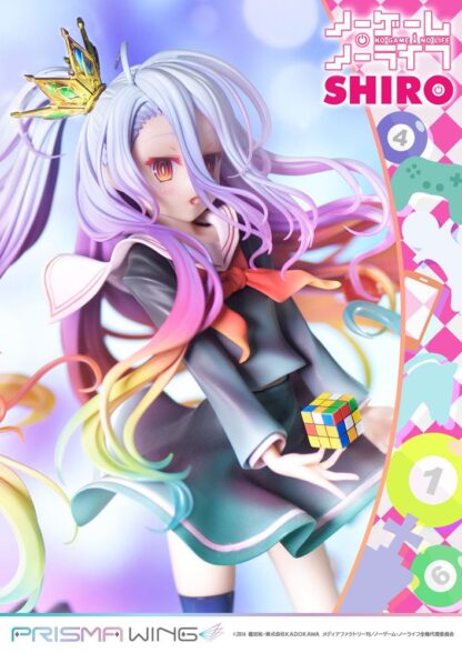 No Game No Life Prisma Wing PVC Statue 1/7 Shiro 27 cm – Bild 7