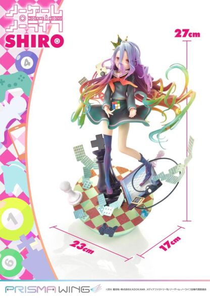 No Game No Life Prisma Wing PVC Statue 1/7 Shiro 27 cm – Bild 13