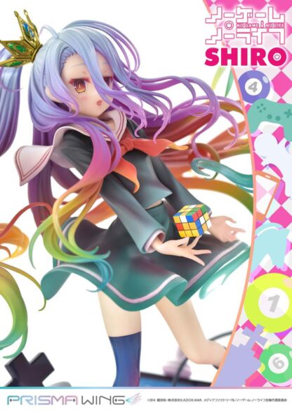 No Game No Life Prisma Wing PVC Statue 1/7 Shiro 27 cm – Bild 14