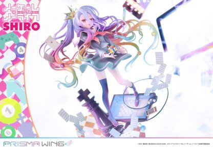 No Game No Life Prisma Wing PVC Statue 1/7 Shiro 27 cm – Bild 17