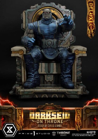 Throne Legacy Series Statue 1/4 Justice League (Comics) Darkseid on Throne Design by Carlos D'Anda Deluxe Version 65 cm – Bild 22