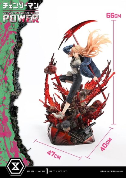 Chainsaw Man Ultimate Premium Masterline Series Statue 1/4 Power Deluxe Bonus Version 66 cm – Bild 3