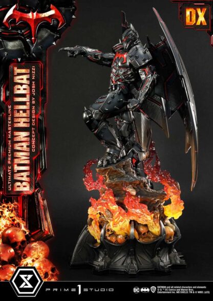 Batman Ultimate Premium Masterline Series Statue Hellbat Concept Design by Josh Nizzi Deluxe Bonus Version 76 cm – Bild 18