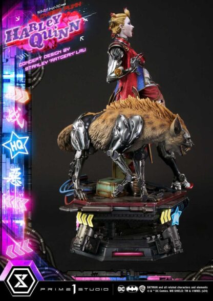 Batman Ultimate Premium Masterline Series Statue Cyberpunk Harley Quinn 60 cm – Bild 8