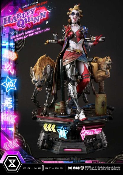 Batman Ultimate Premium Masterline Series Statue Cyberpunk Harley Quinn 60 cm – Bild 9