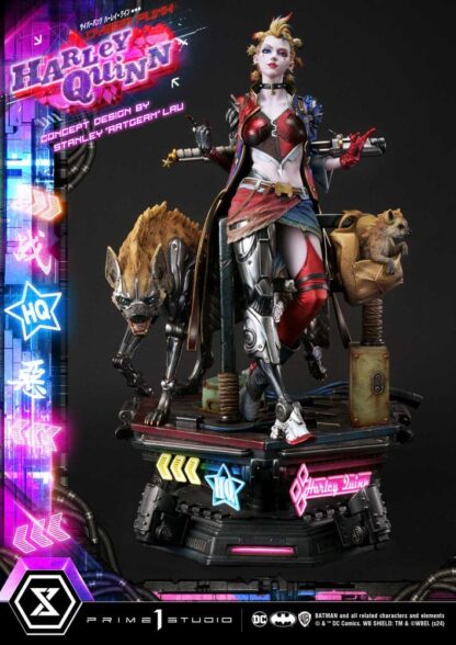 Batman Ultimate Premium Masterline Series Statue Cyberpunk Harley Quinn 60 cm – Bild 10