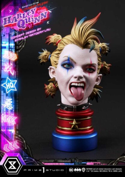 Batman Ultimate Premium Masterline Series Statue Cyberpunk Harley Quinn 60 cm – Bild 11