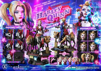 Batman Ultimate Premium Masterline Series Statue Cyberpunk Harley Quinn Deluxe Version 60 cm – Bild 2