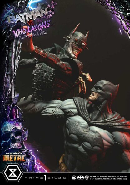 Dark Nights: Metal Ultimate Premium Masterline Series Statue 1/4 Batman VS Batman Who Laughs 67 cm – Bild 15