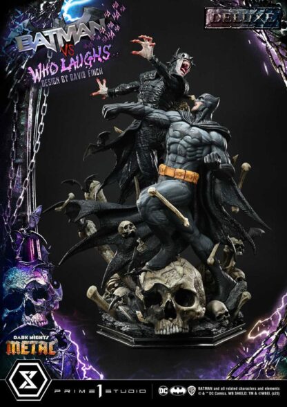 Dark Nights: Metal Ultimate Premium Masterline Series Statue 1/4 Batman VS Batman Who Laughs Deluxe Version 67 cm