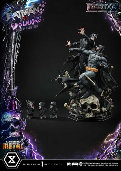 Dark Nights: Metal Ultimate Premium Masterline Series Statue 1/4 Batman VS Batman Who Laughs Deluxe Version 67 cm – Bild 3