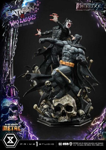 Dark Nights: Metal Ultimate Premium Masterline Series Statue 1/4 Batman VS Batman Who Laughs Deluxe Version 67 cm – Bild 8