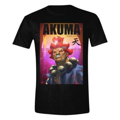 Street Fighter T-Shirt Akuma – Bild 2