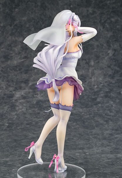 Re:ZERO -Starting Life in Another World- PVC Statue 1/7 Emilia Wedding Ver. 25 cm – Bild 6